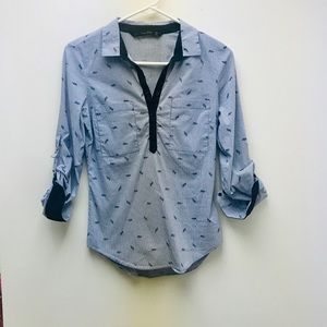 Zara Button Down Top. Perfect Condition.